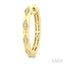 Geometric Diamond Fashion Hoop Earrings