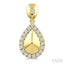 Pear Shape Diamond Fashion Earrings