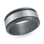 Men's Tantalum & Carbon Fiber Wedding Ring