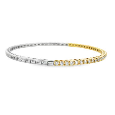 Stretch Diamond Tennis Bracelet