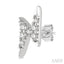 Lightning Bolt Petite Diamond Fashion Earrings