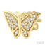 Butterfly Petite Diamond Fashion Earrings