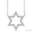 Star of David Diamond Fashion Pendant