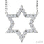 Star of David Diamond Fashion Pendant