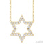 Star of David Diamond Fashion Pendant