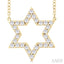 Star of David Diamond Fashion Pendant