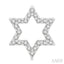 Star of David Petite Diamond Fashion Earrings