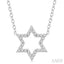 Star of David Petite Diamond Fashion Pendant