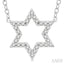 Star of David Petite Diamond Fashion Pendant