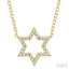 Star of David Petite Diamond Fashion Pendant