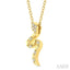 Snake Petite Diamond Fashion Pendant