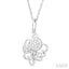 Octopus Petite Diamond Fashion Pendant