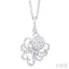 Octopus Petite Diamond Fashion Pendant