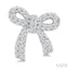 Bow Petite Diamond Fashion Earrings