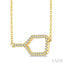 Pickleball Petite Diamond Fashion Pendant