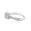 Oval Diamond Halo Engagement Ring