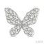 Butterfly Petite Diamond Fashion Earrings