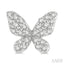 Butterfly Petite Diamond Fashion Earrings