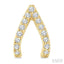 Wishbone Petite Diamond Fashion Earrings