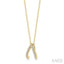 Wishbone Petite Diamond Fashion Pendant