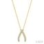 Wishbone Petite Diamond Fashion Pendant