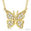 Butterfly Petite Diamond Fashion Pendant
