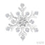 Snowflake Petite Diamond Fashion Earrings