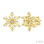Snowflake Petite Diamond Fashion Earrings