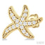 Starfish Petite Diamond Fashion Earrings