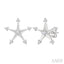 Star Petite Diamond Fashion Earrings