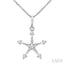 Star Petite Diamond Fashion Pendant