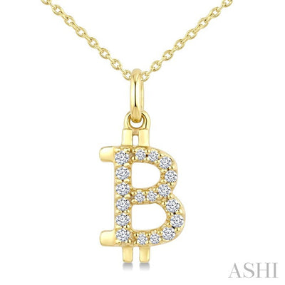 Bitcoin Diamond Fashion Pendant