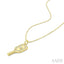 Pickleball Petite Diamond Fashion Pendant