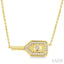 Pickleball Petite Diamond Fashion Pendant