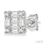 Fusion Petite Diamond Fashion Earrings