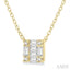 Fusion Petite Diamond Fashion Pendant