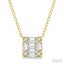 Fusion Petite Diamond Fashion Pendant