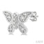 Butterfly Petite Diamond Fashion Earrings