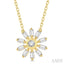 Petite Baguette Diamond Fashion Pendant