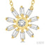 Petite Baguette Diamond Fashion Pendant