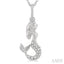 Mermaid Petite Diamond Fashion Pendant