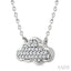 Cloud Petite Diamond Fashion Pendant