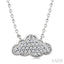 Cloud Petite Diamond Fashion Pendant