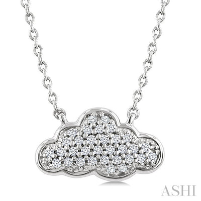 Cloud Petite Diamond Fashion Pendant