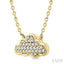 Cloud Petite Diamond Fashion Pendant
