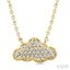 Cloud Petite Diamond Fashion Pendant