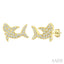 Shark Petite Diamond Fashion Earrings
