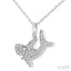 Shark Petite Diamond Fashion Pendant
