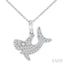 Shark Petite Diamond Fashion Pendant
