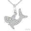Shark Petite Diamond Fashion Pendant